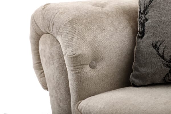 Verona Scatter Back 3+2 Seater Sofa Mink - Image 3