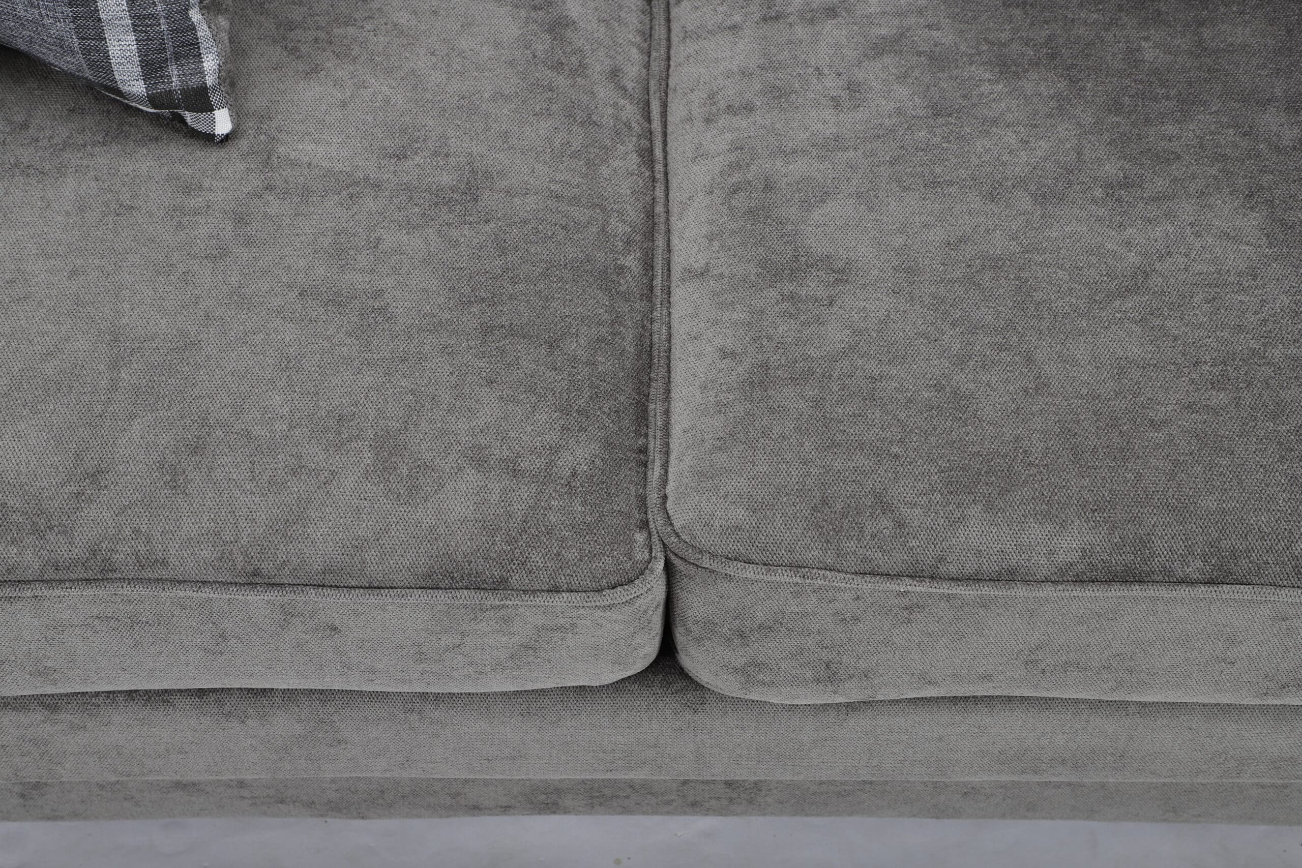 Verona Scatter Back 3 Seater Sofa Grey - Image 3