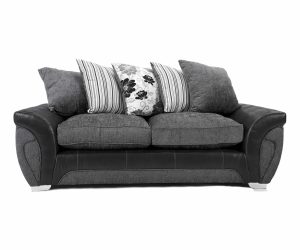 Matinee-Black-Grey-3-seater-front-scaled