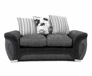 Matinee-black-Grey-2-seater-Front-scaled